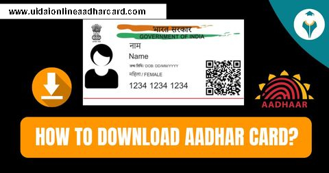 Aadhar Card Download By Mobile Number OTP