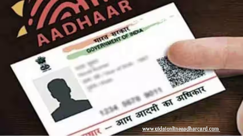 Online Aadhar Card Mobile Number Link