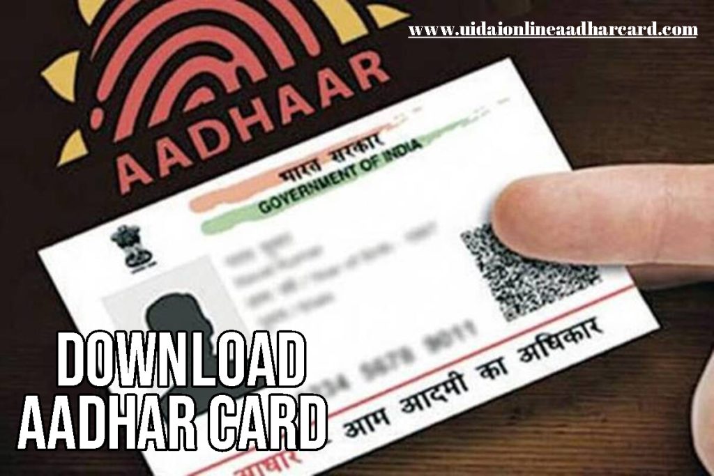 Download Aadhar Card Using Mobile Number