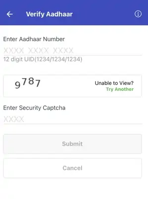 Verify Aadhaar Using mAadhaar App