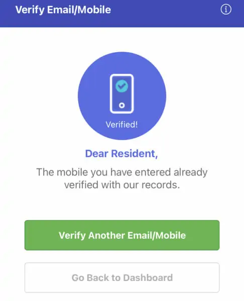 Verify Aadhaar Card Mobile Number/Email ID