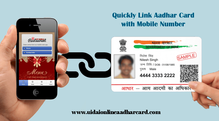 Linking Mobile Number With Aadhar